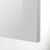 IKEA METOD 294.549.10 навісна шафа з сушаркою для посуду, білий/Ringhult світло-сірий - зображення 2