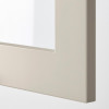 IKEA METOD 694.696.60 навісна шафа/2 скляні двері, білий/Stensund beige - зображення 2