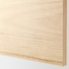 IKEA METOD 594.695.52 навісна шафа з сушаркою/2 двер, білий/Askersund світлий попелястий малюнок - зображення 2