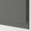 IKEA METOD 593.917.42 навісна шафа поз, чорний/Voxtorp темно-сірий - зображення 2