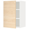 IKEA METOD 594.637.10 навісна шафа з полицями, білий/Askersund світлий попелястий малюнок - зображення 1