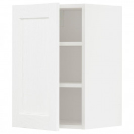 IKEA METOD 194.734.57 навісна шафа з полицями, Enkoping білий/ефект білого дерева
