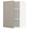 IKEA METOD 794.557.90 навісна шафа з полицями, білий/Stensund beige - зображення 1