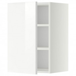 IKEA METOD 794.532.01 навісна шафа з полицями, білий/Ringhult білий