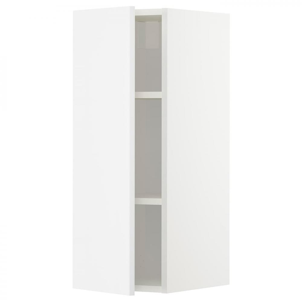 IKEA METOD194.547.60 навісна шафа з полицями, білий/Ringhult білий - зображення 1