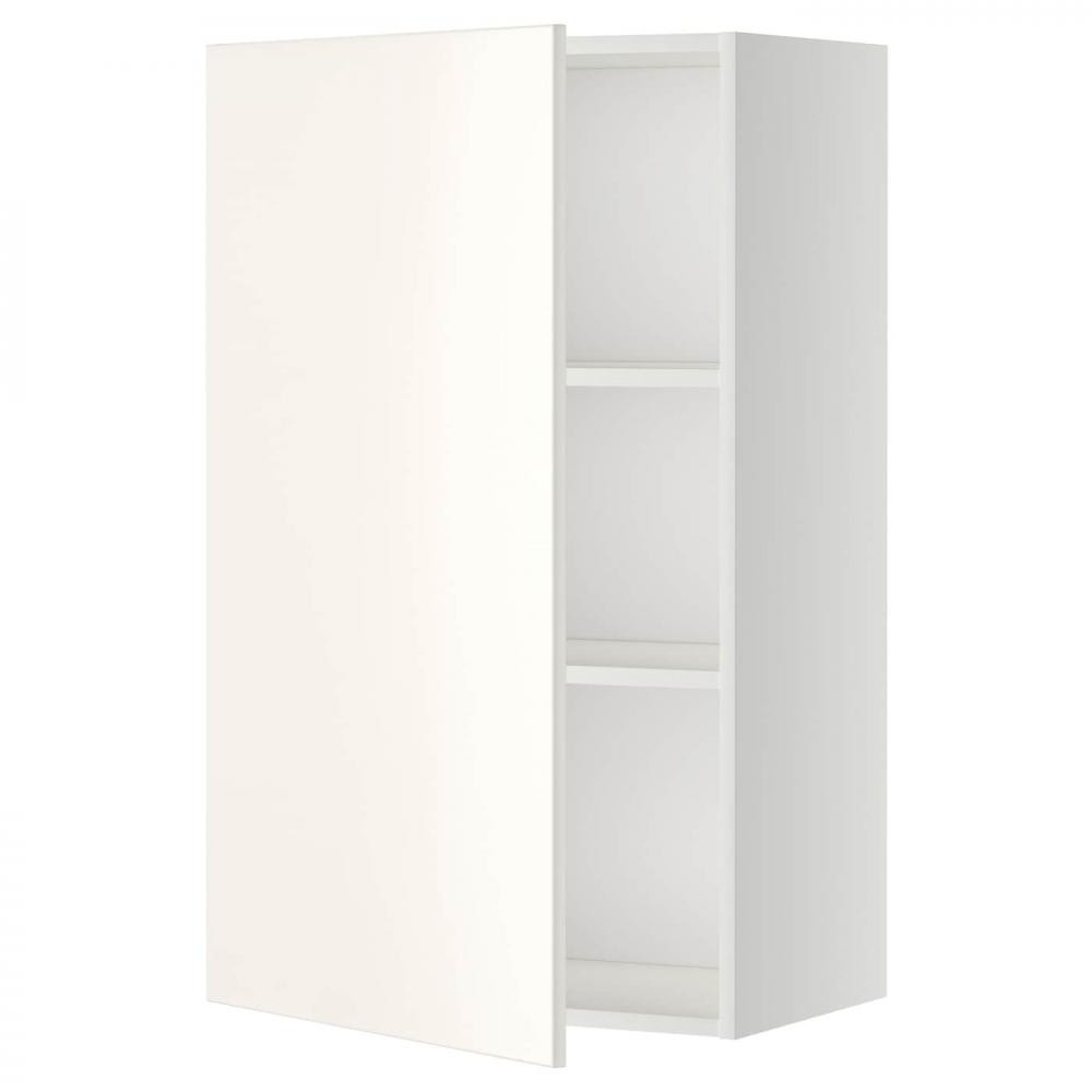 IKEA METOD294.571.69 навісна шафа з полицями, білий/Veddinge білий - зображення 1