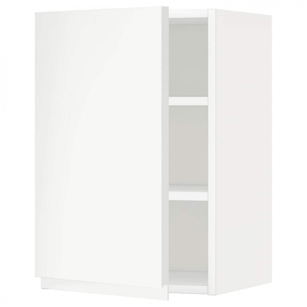 IKEA METOD294.568.72 навісна шафа з полицями, білий/Voxtorp матовий білий - зображення 1
