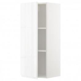 IKEA METOD194.562.50 навісна шафа з полицями, білий/Voxtorp глянцевий/білий