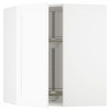 IKEA METOD394.736.06 кутова навісна шафа з каруселлю, Enkoping білий/імітація дерева білий - зображення 1