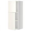IKEA METOD494.609.29 навісна шафа з полицями/2 двер, білий/Veddinge білий - зображення 1