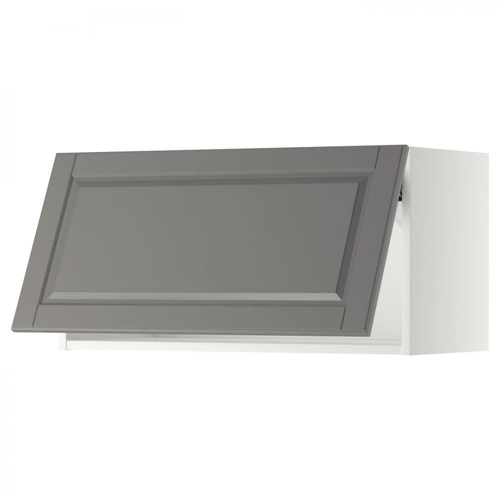 IKEA METOD593.918.84 навісна шафа поз, білий/Bodbyn сірий - зображення 1