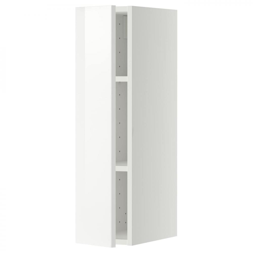 IKEA METOD394.628.15 навісна шафа з полицями, білий/Ringhult білий - зображення 1