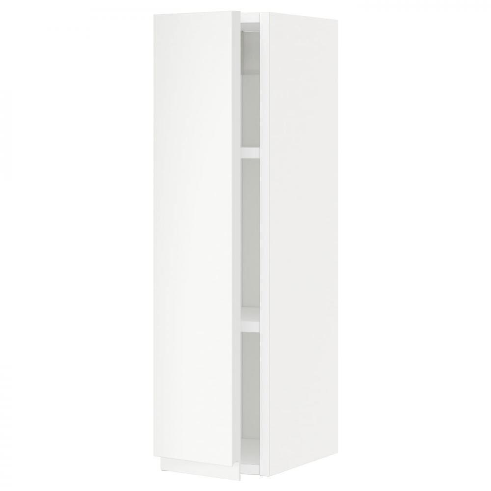 IKEA METOD394.663.33 навісна шафа з полицями, білий/Voxtorp матовий білий - зображення 1