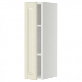 IKEA METOD494.606.89 навісна шафа з полицями, білий/Bodbyn крем
