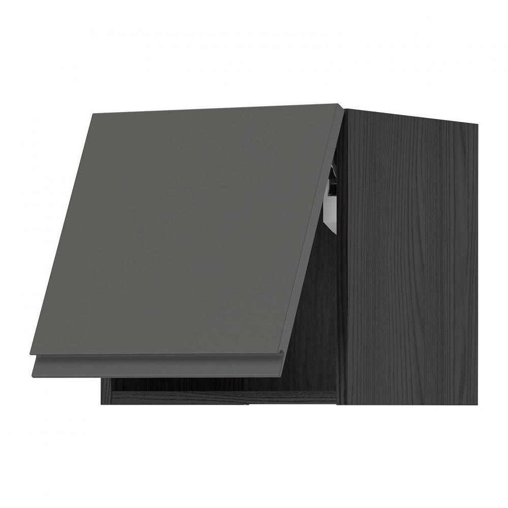 IKEA METOD293.917.34 навісна шафа поз, чорний/Voxtorp темно-сірий - зображення 1
