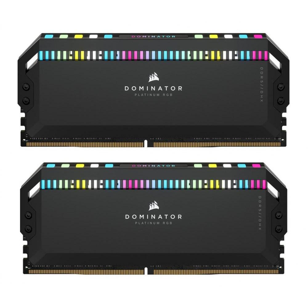 Corsair 32 GB (2x16GB) DDR5 5600 MHz Dominator Platinum RGB (CMT32GX5M2B5600C36) - зображення 1