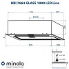 Minola HBI 7664 BL GLASS 1000 LED Line - зображення 10