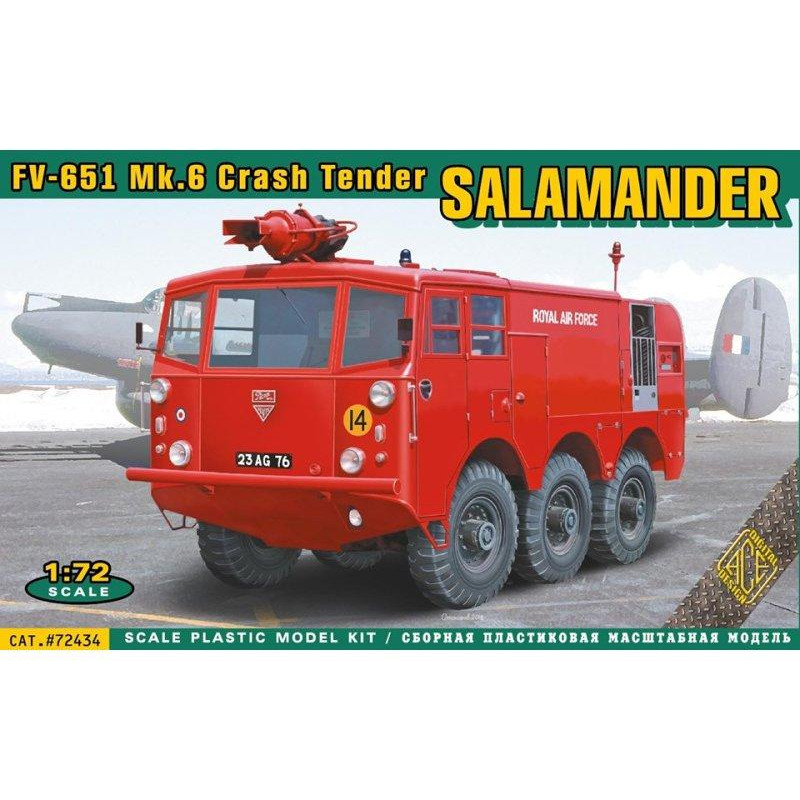 ACE Аэродромная пожарная машина FV-651 Mk.6 Salamander (ACE72434) - зображення 1