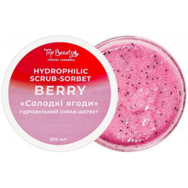 Top Beauty Гідрофільний скраб-сорбет для тіла  Hydrophilic Scrub-Sorbet Berry Солодкі ягоди 250 мл (48201691803