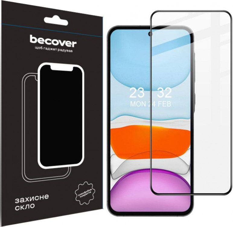 BeCover Захисне скло  для Samsung Galaxy A55 5G SM-A556 Black (710932) - зображення 1