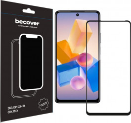 BeCover Захисне скло  для Infinix Hot 40 Pro (X6837) Black (711149)