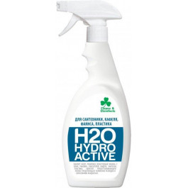 H2O Средство Hydro Active для чистки сантехники, фаянса и пластика 0,5 л (4823069701482)