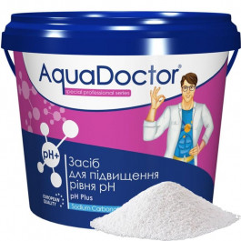 AquaDOCTOR Гранулированный pH плюс  (1 кг) препарат для повышения pH в воде бассейнов и фонтанов
