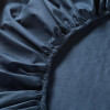IKEA ULLVIDE простыня с резинкой, 90x200, темно-синий (803.355.46) - зображення 3