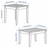 IKEA Столик садовий ORSKAR, 2шт  305.337.37 - зображення 2