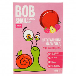 Bob Snail Мармелад   малина-буряк 108 г (4820219341529)
