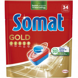 Somat Таблетки для посудомийної машини  Gold 34 шт (9000101808209)