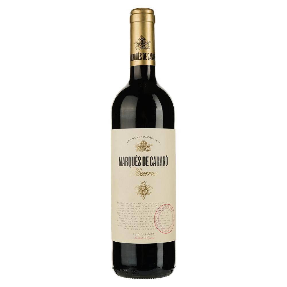 Marques de Carano Вино  Reserva DO Carinena, 0,75 л (8412075506943) - зображення 1