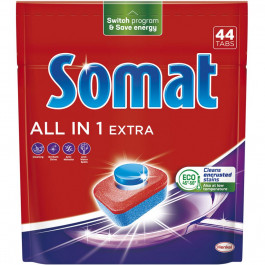 Somat Таблетки для посудомийної машини  All in 1 Extra 44 шт (9000101809190)