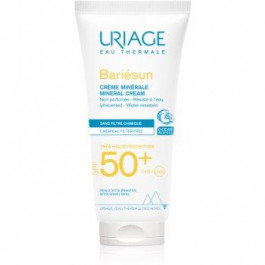 Uriage Bariesun Mineral Cream SPF 50+ мінеральний захисний крем для обличчя та тіла SPF 50+ водостійкий 100