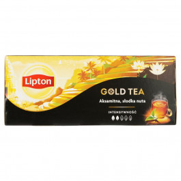 Lipton Чай чорний  Gold Tea, 25 пакетиків (917450) (8720608011889)