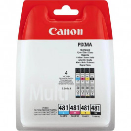 Canon CLI-481 Cyan/Magenta/Yellow/Black Multi Pack (2101C005)
