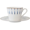 Gipfel Чашка для чаю з блюдцем Azzurro 250мл 40725 - зображення 1