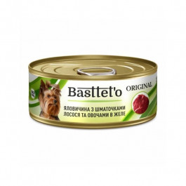 Basttet`o Original Курка зі шматочками яловичини в желе 85 г (4820185492669)