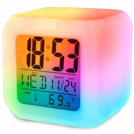 UFT Clock Kub Часы с термометром меняющие цвет
