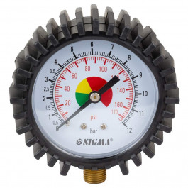   SIGMA Манометр O60мм 12бар М11x1 радиальный, SIGMA 6833521