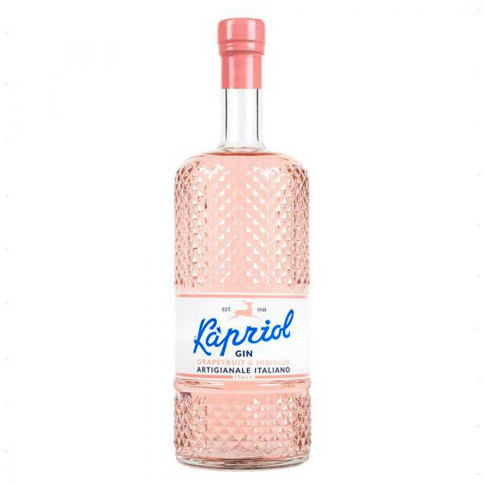 Kapriol Джин італійський  Gin Pompelmo Rosa Ibisco 0,7л 40,70% (8004595044502) - зображення 1