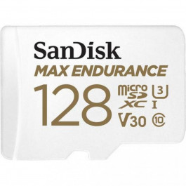 SanDisk 128 GB microSDXC Max Endurance UHS-I U3 V30 + SD adapter SDSQQVR-128G-GN6IA