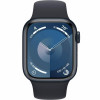 Apple Watch Series 9 GPS + Cellular 45mm Midnight Aluminum Case w. Midnight Sport Band - S/M (MRMC3) - зображення 2
