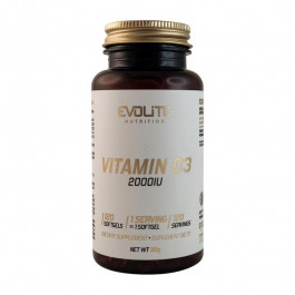 Evolite Nutrition Вітамін Д3  Vitamin D3 2000 IU 120 м'як. капсул