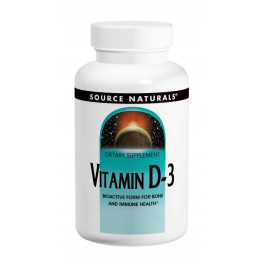 Source Naturals Вітамін D-3 2000IU, , 200 капсул