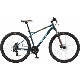 GT Bicycles Aggressor Expert 27,5" 2023 / рама 42см satin slate blue w/blue&orange