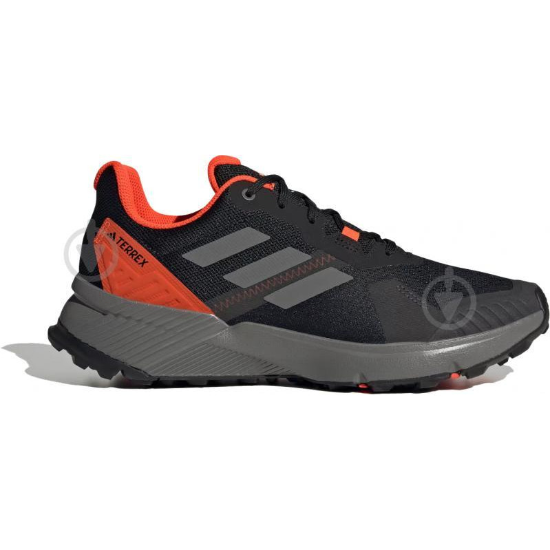 Adidas Мужские кроссовки для бега  Terrex Soulstride IF5010 41.5 (7.5UK) 26 см Cblack/Grefou/Solred (406674 - зображення 1
