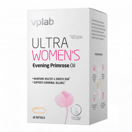 VPLab Масло Примули Вечірньої  Ultra Women's Evening Primrose oil 60 капсул