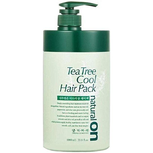 Daeng Gi Meo Ri Маска для волосся  Naturalon Tea Tree освіжаюча на основі чайного дерева 1000 мл (8878) - зображення 1