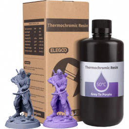ELEGOO Thermochromic Resin, 1кг, Gray to Purple (50.103.0059)